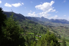 Sur les hauteurs, la ville d'Ankober, ancienne capitale de l'Abyssinie - Ethiopie - 20/04/2017